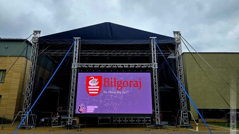 Biłgoraj zyskał nowoczesny telebim LED