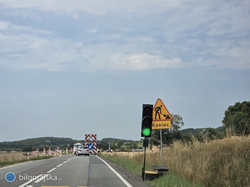 Zmiany na DK74. Kierowc�w czeka ruch wahad�owy