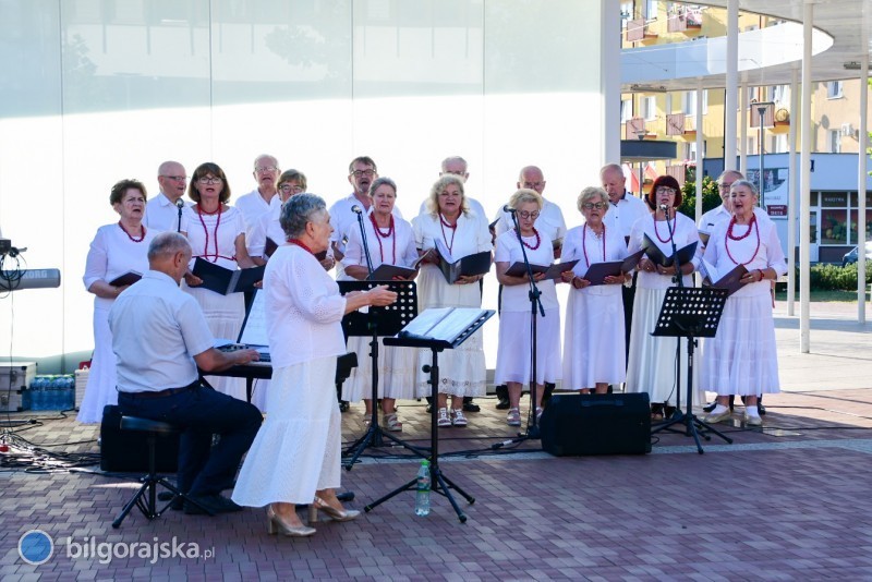 Pie�ni patriotyczne wybrzmia�y w&nbsp;miejskim parku