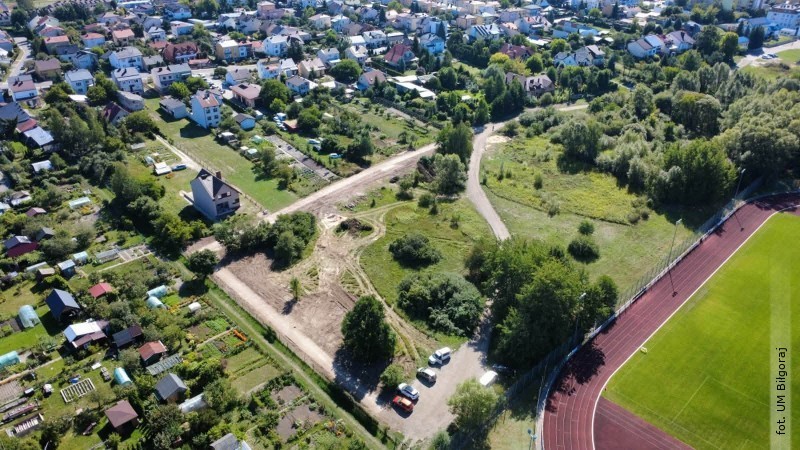 Nowy dojazd do dzia�ek w&nbsp;Bi�goraju
