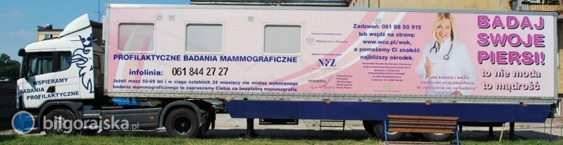 Na mammografi marsz!