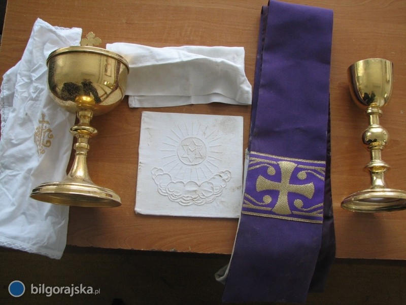 Odzyskano przedmioty liturgiczne