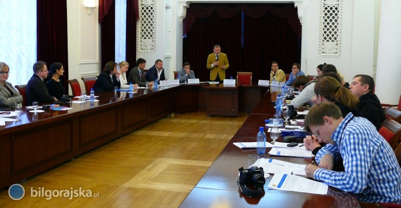 Delegacja z powiatu w Moskwie