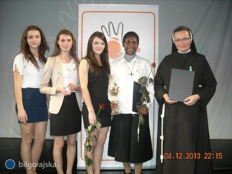 Uczniowie ZSZiO laureatami konkursu "Barwy Wolontariatu 2013"