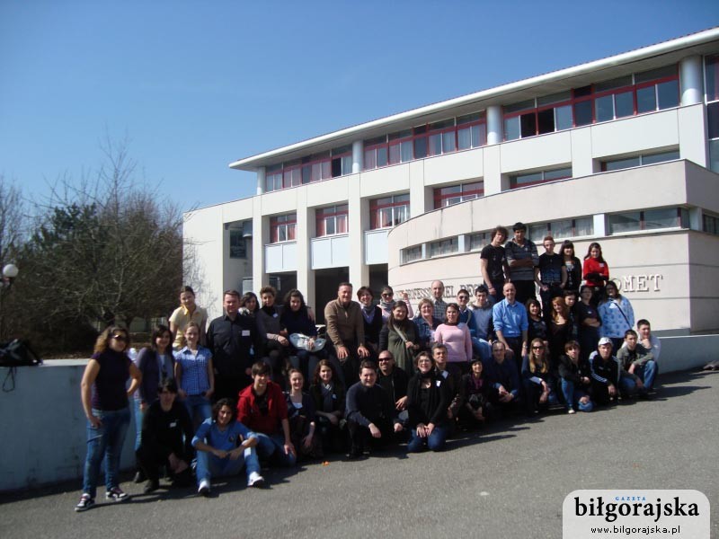 Uczniowie z KLO z wizyt we Francji