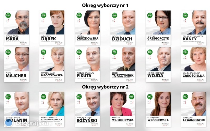 Program kandydatw z listy Polskiego Stronnictwa Ludowego do Rady Powiatu Bigorajskiego