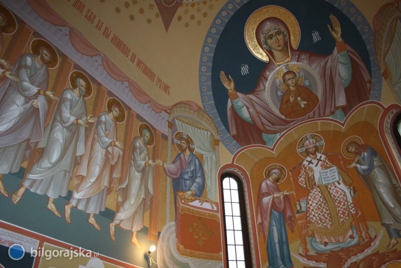 W bigorajskiej cerkwi powstaj freski