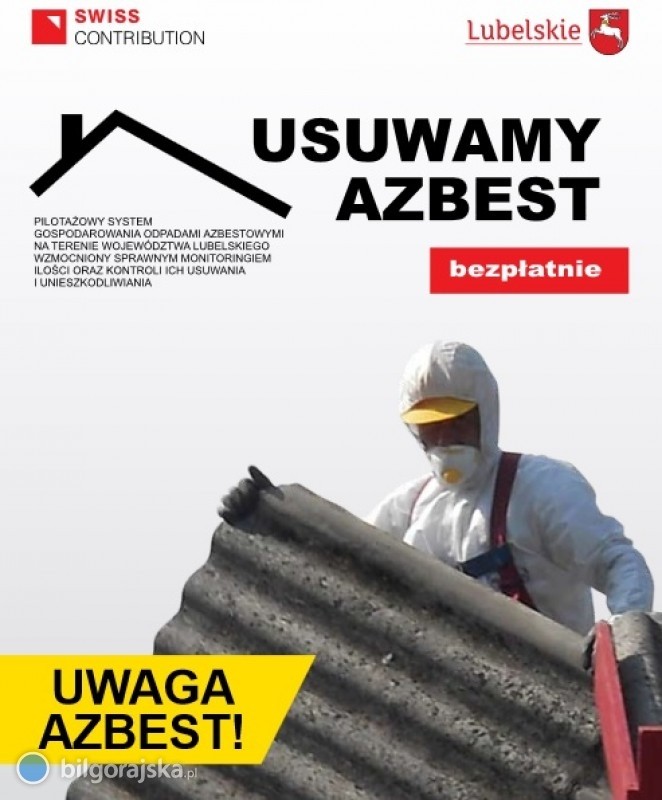 Ostatni nabr wnioskw na usuwanie azbestu