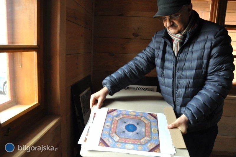 Brya synagogi gotowa-czas na wntrze