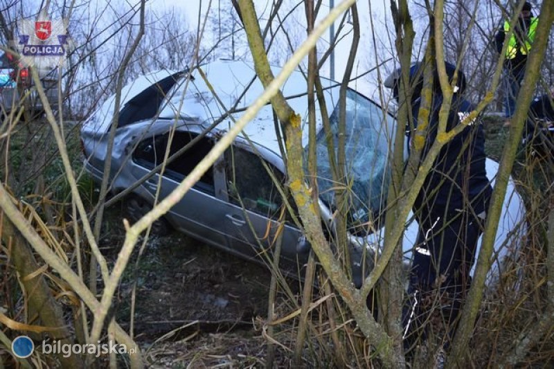 Wypadek, kolizje i pijany kierowca motoroweru