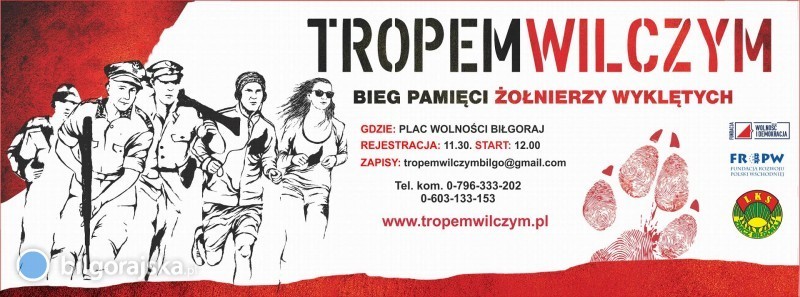 Zapraszamy na kolejny bieg "Tropem Wilczym"