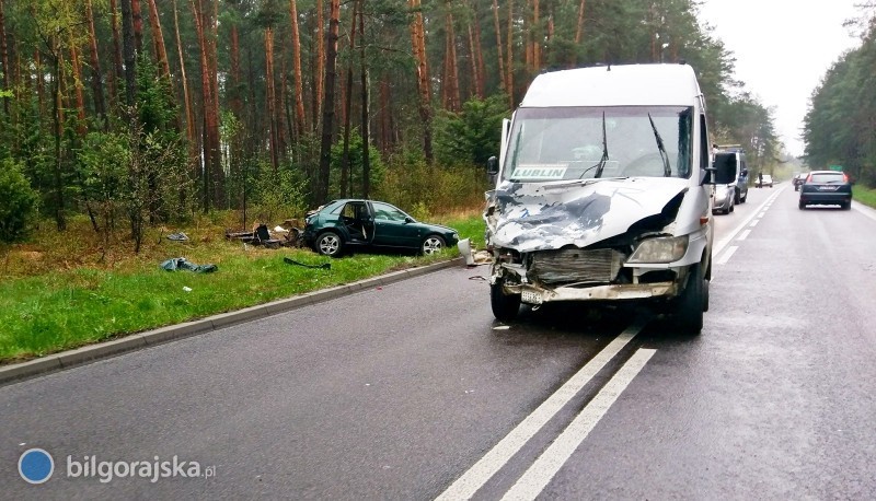 Zderzenie osobwki z busem w Niemirowie [AKTUALIZACJA]