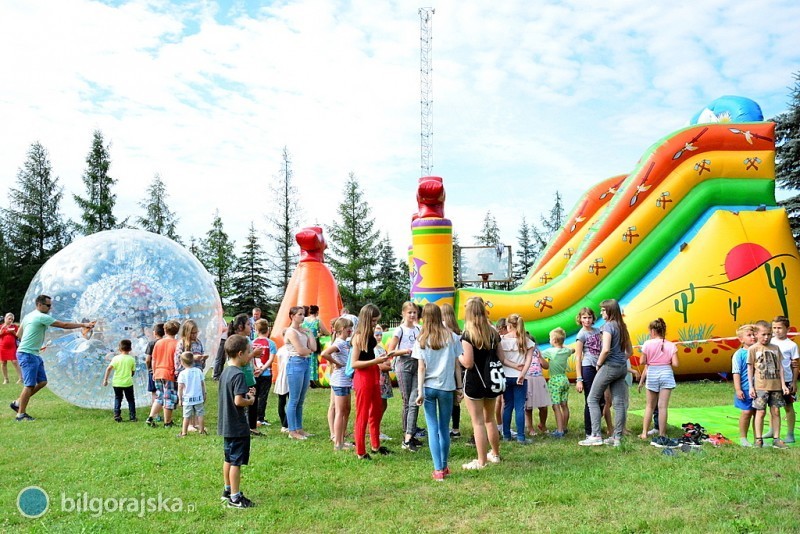 Piknik rodziny w Bidaczowie