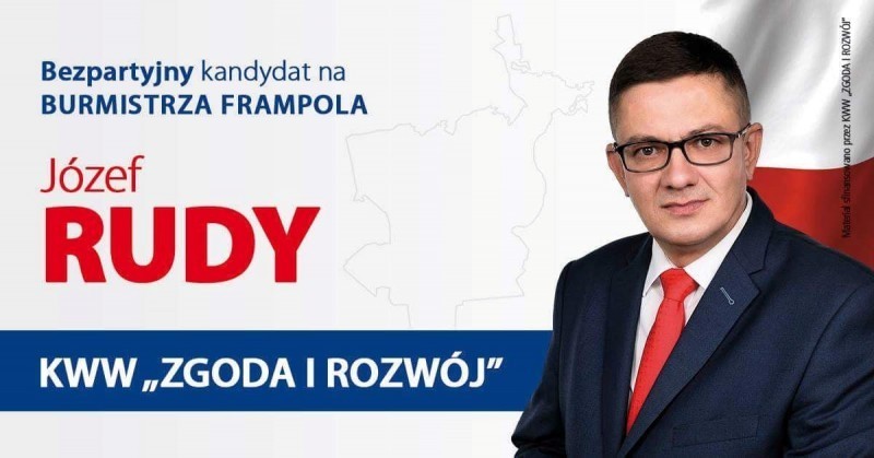 Jzef Rudy powalczy o fotel burmistrza Frampola