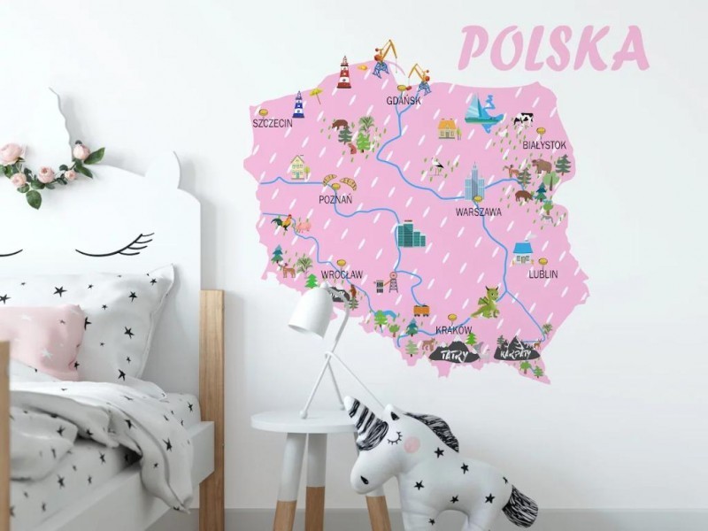 Naklejki cienne Mapa wiata - Powiesiby u siebie w domu?