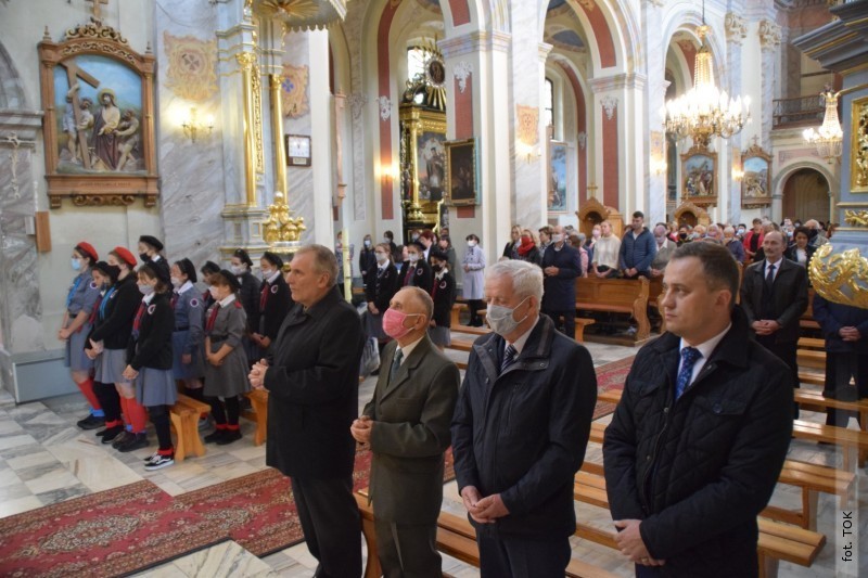 Uroczystoci upamitniajce wydarzenia w Bramie Korchowskiej