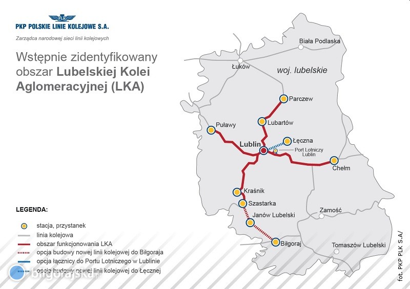 Konsultacje spoeczne PKP PLK S.A. dotyczce m.in. planowanej linii kolejowej Szastarka - Bigoraj