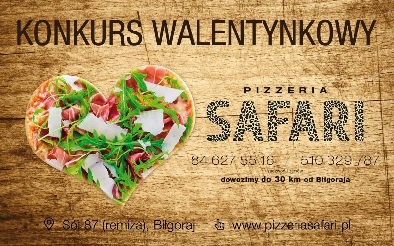W Międzynarodowy Dzień Pizzy wygraj pizzę w kształcie serca na walentynki