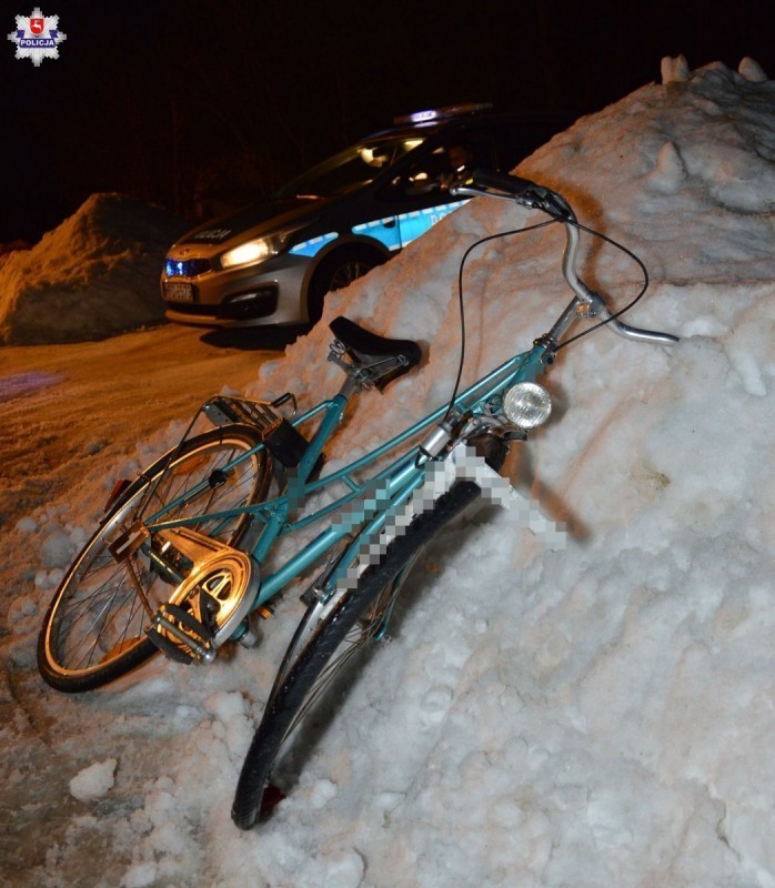 Potrącenie rowerzystki w Kajetanówce. Interweniował śmigłowiec LPR