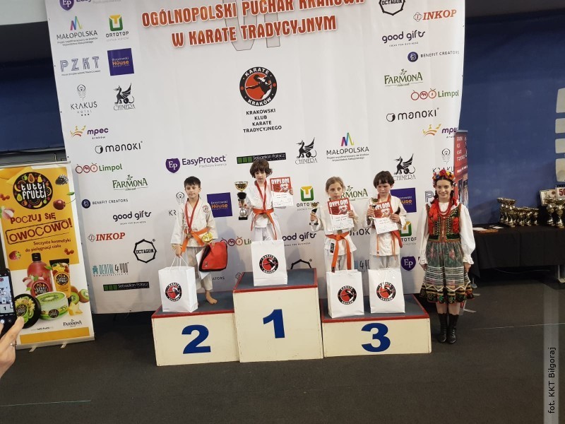 Sukces Cypriana na Oglnopolskim Turnieju Karate