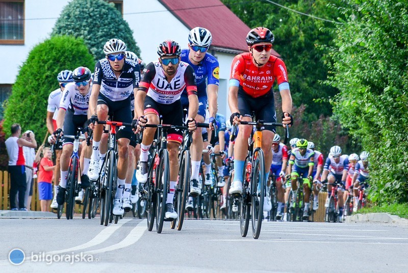 Tour de Pologne na drogach powiatu bigorajskiego