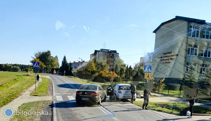 Zderzenie pojazdów w Różańcu