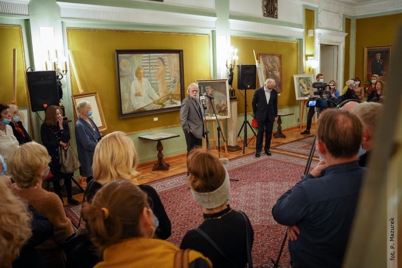 Wystawa prac Stefana Szmidta w Teatrze Polskim