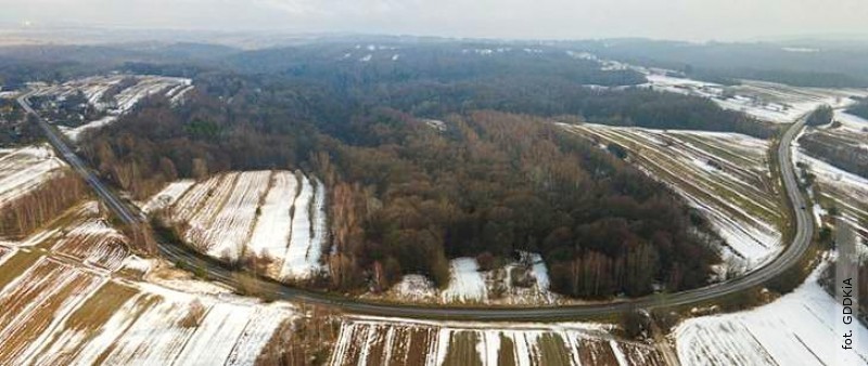 Rozbudowa drogi krajowej nr 74 od Gorajca do Szczebrzeszyna coraz bliej