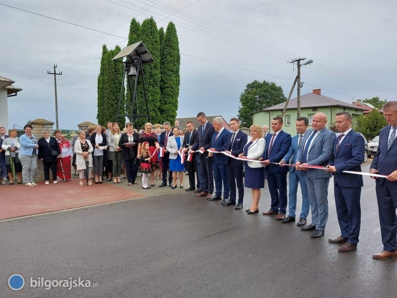 Kolejna droga uroczycie otwarta