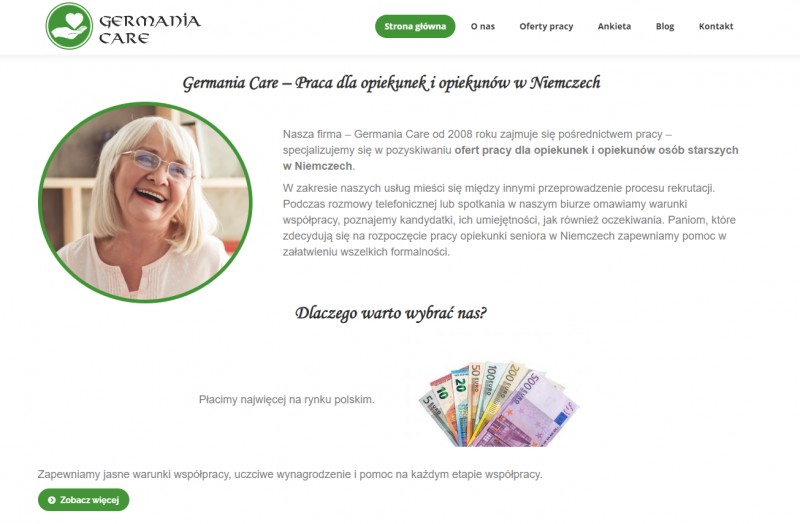 Praca dla opiekunek w&nbsp;Niemczech - znajd� satysfakcjonuj�ce zlecenie