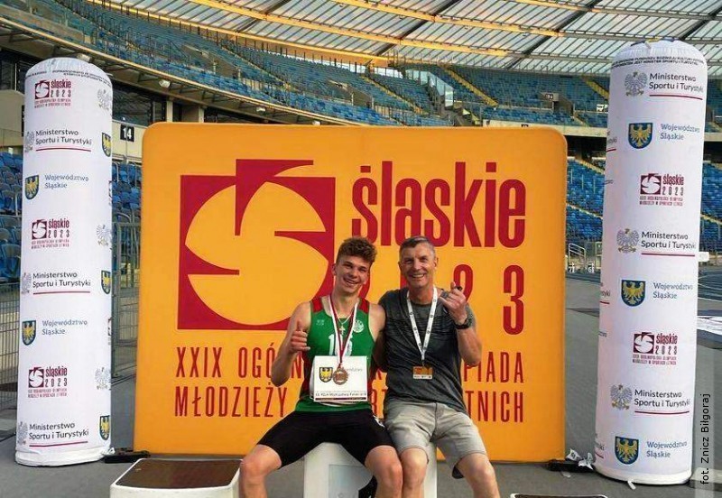 Brzowy medal Mistrzostw Polski Juniorw dla zawodnika "Znicza"