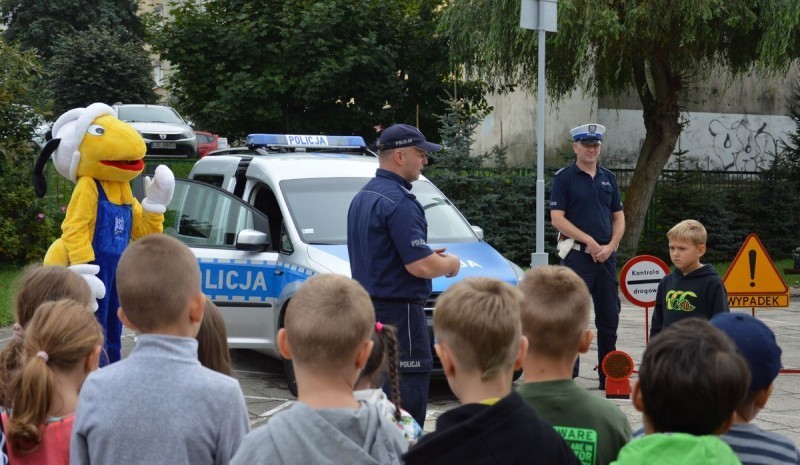 Policjanci w szkole