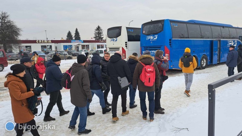 Bilgorajanie tumnie ruszyli na pikiet przed Sejmem