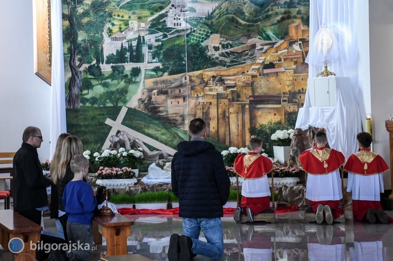 Modlitwa przy Grobie Pa�skim