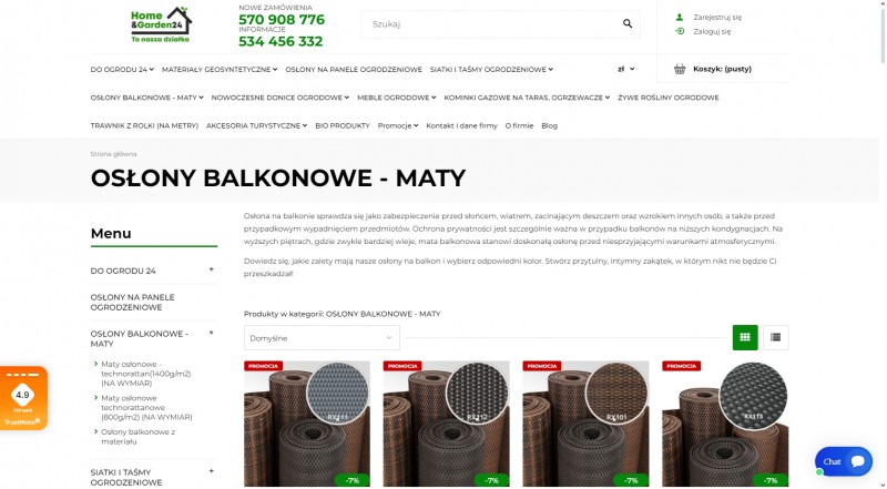 Zielone balkony - jak czy roliny z osonami rattanowymi, by stworzy oaz spokoju?