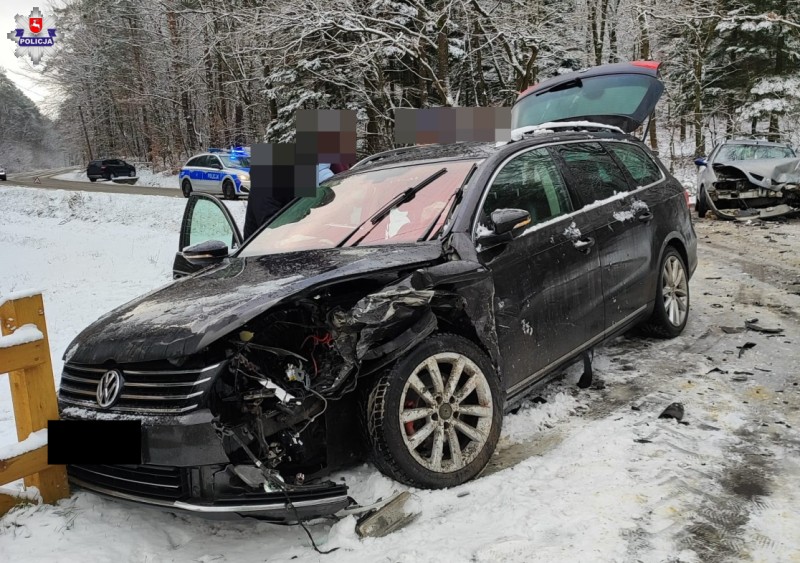 59 kolizji jednego dnia. Trudne warunki na drogach