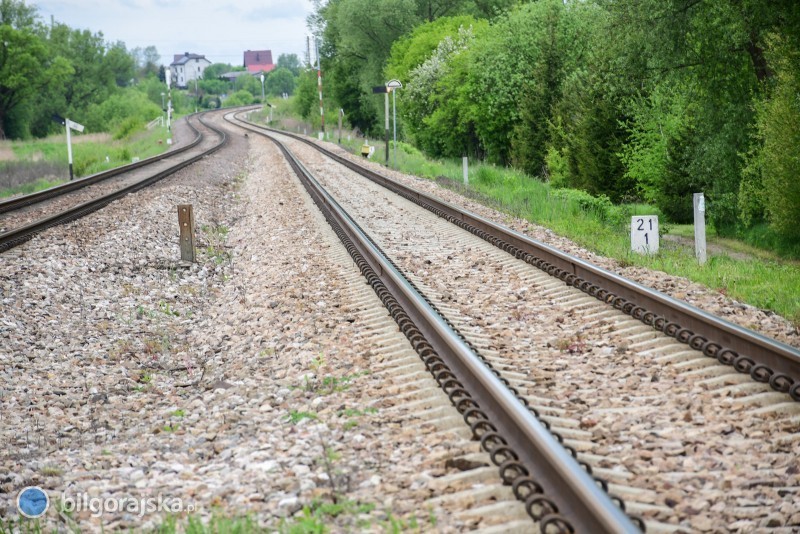 PKP ostrzega przed wst�pem na teren kolejowy