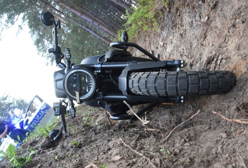 Motocyklista wpad� do rowu [AKTUALIZACJA]