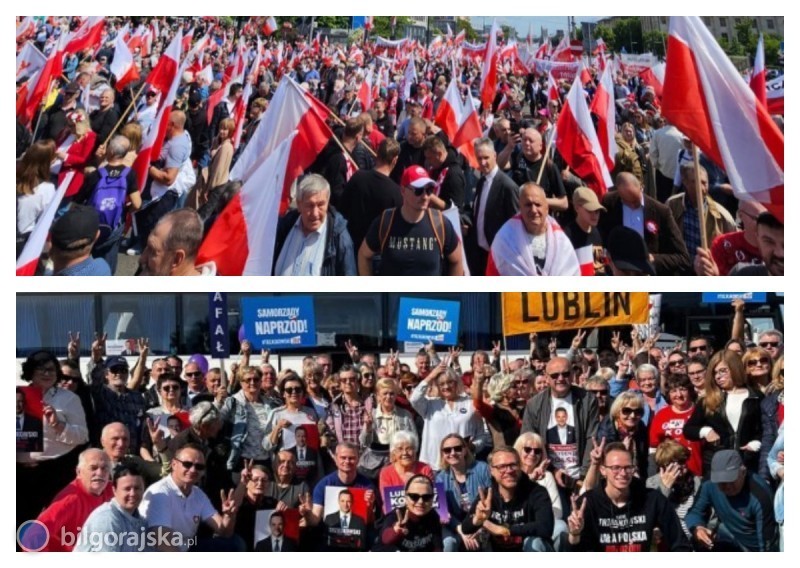 Mieszka�cy powiatu na marszach w&nbsp;Warszawie