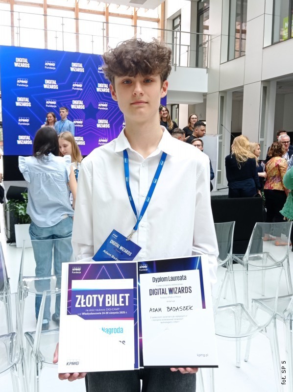 Og�lnopolski sukces ucznia "Pi�tki"