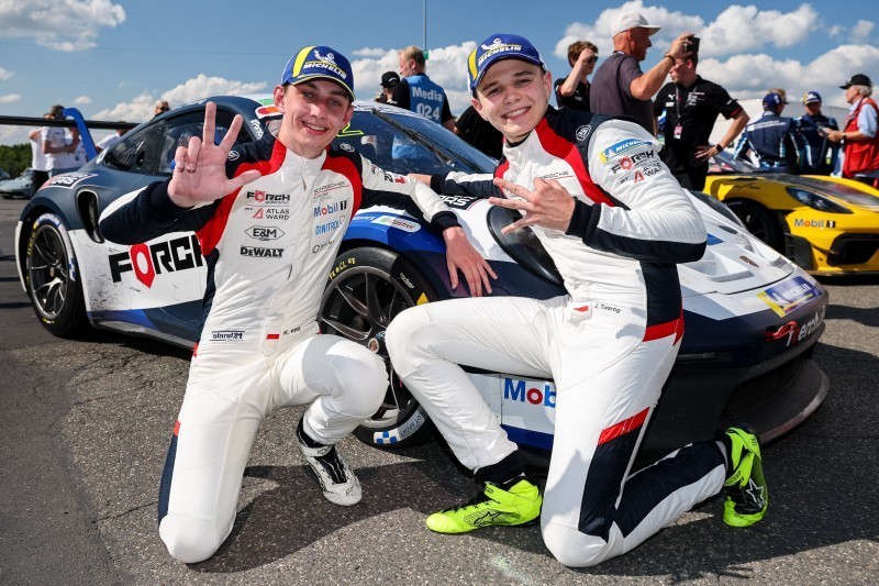 Karol Kr�t na podium