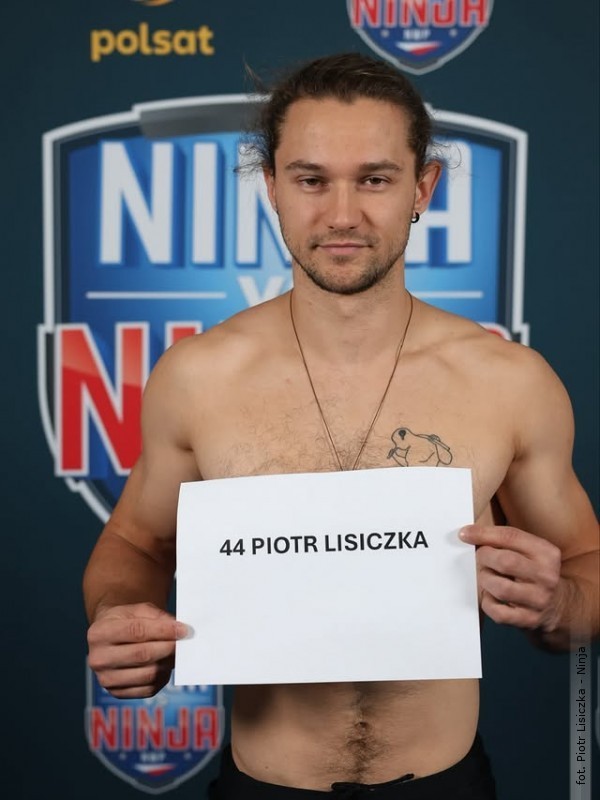 Piotr Lisiczka w&nbsp;p�finale "Ninja Warrior Polska"