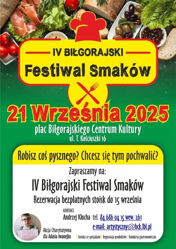 Lubisz piec, gotowa�, przygotowywa� pyszne potrawy? Zg�o� si� ju� dzi�