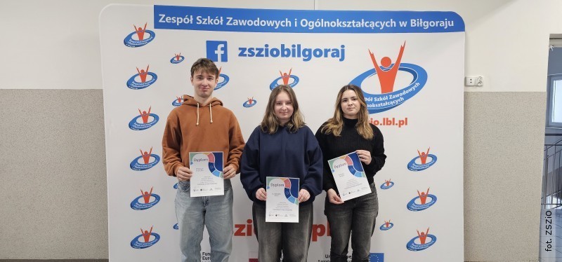 Uczniowie ZSZiO z&nbsp;awansem do II etapu olimpiady