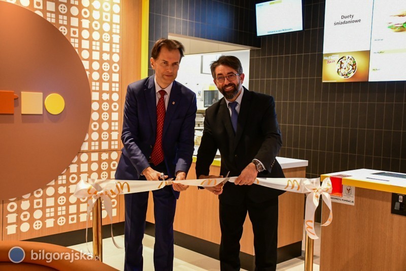 Otwarcie McDonald’s w&nbsp;Bi�goraju