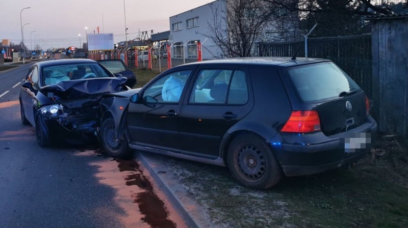 Zderzenie pojazd�w w&nbsp;Bi�goraju [AKTUALIZACJA]