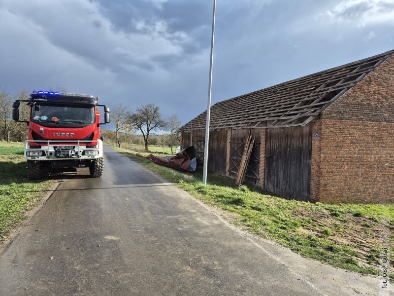 Wichura w&nbsp;powiecie bi�gorajskim. Stra�acy interweniowali 21 razy