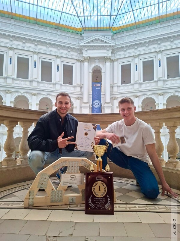 Uczniowie "Budowlanki" ponownie najlepsi w&nbsp;Polsce