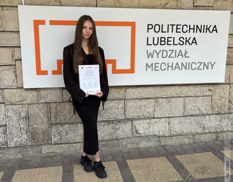Wielki sukces uczennicy z&nbsp;Bi�goraja