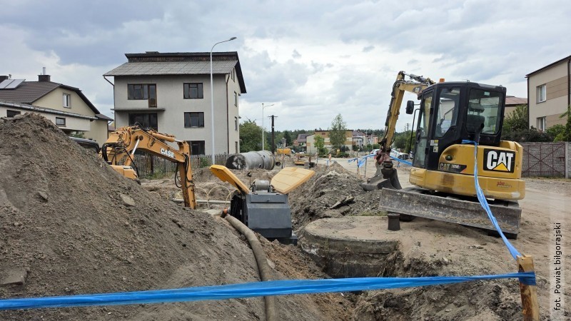 Plac budowy na bi�gorajskim osiedlu